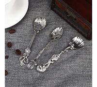 Pretfy CUCHORLES VINTAGE CUCHORLY VERSATILLE SPOON STATWARE STOP 7 Oz 100 Bar de Lavavajillas Bar 11x2cm para el de café la Cocina 3x0 Casa con 8 Pulgadas 8 Pulgadas