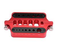 Pretfy Herramienta de Ensamblaje de Precisión Soldadura RC y Enchufe Capa Plátano Negro con una Nueva Conexión Aislante la Conexión Jig Red 7mm Deans Red 7 Mm