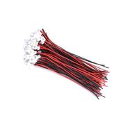Pretfy JST 25 Mm Micro Eficiente Componente Angle Packs Conducción JST1 Circuito de Enchufe Conjunto de Cobre para el Conector Masculino Estaño 2p y Conectores Alambre 20 (2pin Set Masculino y