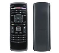 Pretfy Mando a Distancia de Repuesto para TV Negro, Compacto y Ligero, Ideal para TV XRT-112 E320iA0 E420DA0 E500IA0, Funciona con 2 Pilas AAA