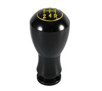Pretfy Manual de Equipos Esenciales del Automóvil de Velocidad Universal Stick Shift Auto Interior Paladra Palanca Automática Ciela Engranaje Palanca Roja - Calidad Premium e Instalación Fácil (Negro)