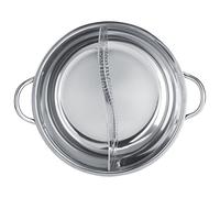 Pretfy Módulo Confiable de Acero Inoxidable Extra Grueso Spacing Hot Hot Strinding o Steel Cooker Horna Sabor de Gas y para Uniforme Articulación Eléctrica Segura Alta y Resistente (34 cm)