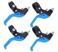 Pretfy Módulo Profesional de Freno de Bicicleta para Niños Tres Palanca Compromiso Ajuste para Niños las Palancas Textura Resistente 22 Reparación Rápida con Manillar Extendido (Azul negro)