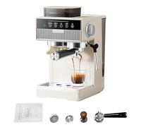 Pretfy Molinillo de café de 20 Bares, Calidad Profesional, Espuma, Preparación Eficiente, Experiencia café Versátil (Enchufe Europeo)