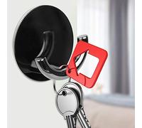 Pretfy Part de Zinc de Acero Inoxidable Aleación Aleación Hang Black Hang Baño Adhesivo - Part Reemplazo Esencial (Negro)