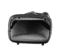 Pretfy Paya de Engranaje de 5 Velocidades con Kit Polaina, Tapa Negra, para B5, C5, A8 D2 1998-2000, Plastic & Leather