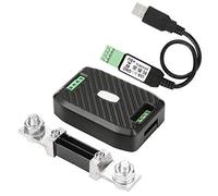 Pretfy PeaceFair PZEM 017 PARTE DURABLE CONSUNTO 200A Current 10 Kits 300A 50A AMP OPCIONES COMUNICACIÓN ENERGÍA DC UART MODBUSRTU Voltaje Al Consumo de 100 A (PZEM-017+300A+USB)