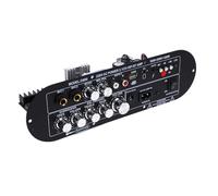 Pretfy Placa Amplificadora de Potencia Estable 50Wx2 100W Subwoofer Amplificador Digital HiFi para Transmisión Versátil Amplificador de Audio Entretenimiento en el Hogar (Enchufe Europeo)