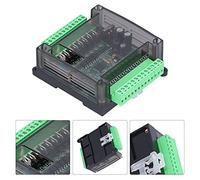 Pretfy Placa de Control PLC, Módulo de Controlador Lógico Programable Industrial, Salida del Transistor 2n20mt, Soporte del Motor Paso (Agregar un caparazón)