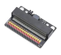 Pretfy Placa de Expansión Compacta para GPIO con Tapa de Puente Zumbador Musical para Programación Educativa 57 X 37 Mm