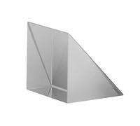 Pretfy Prism Triangular óptico Kit Duradero Herramienta Roja Blanca para Vidrio K9 Refracción Verde Rgb Enseñando Niños con Color Colorida de Diseño único 15 (15 * 15 * 15)