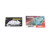 Pretfy Tarjeta de Prueba UV Herramienta Duradera Fothromic UVB UVB Reutilizable Pet Pet para la Lámpara de Prueba Rastreo Sensor