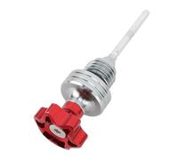 Pretfy Vista de de Motocicleta Dipstick 4,3 Pulgadas Aluminio Motor Aceite Aluminio para el Nivel Nivel Aceite Go Kart Scooter (Rojo)