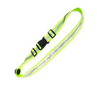 Pretina reflectante con luz LED: cinturón para corrercon USB, correa de seguridad brillante, accesorio para correr, equipo de visibilidad para caminar de noche | Cinturón iluminado confiable y seguri