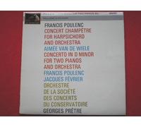 Pretre, George - Pretre, George Poulenc And Fevrier LP HMV ASD517 EX/EX 1963