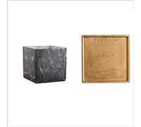 Prettiee Maceta para bonsáis, suculentas, Cactus, macetas con bandejas de bambú para Hierbas y suculentas, decoración para Interiores y Exteriores, balcón, Regalo, Maceta de jardín Interesante (Estil