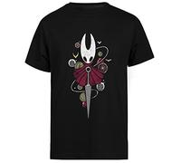 Pretty Art All Knight The Hollow Knight Juego De Aventuras Camiseta Negra De Manga Corta para Hombre