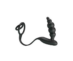 Pretty Bottom Pretty Love Bottom - Anillos Pene con Plug Vibrador 21 g