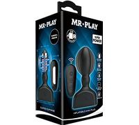 Mr play - plug anal hinchable negro control remoto