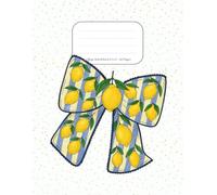 Pretty Bows College Ruled Notebook: Cute Lemon Coquette-Inspired Journal for School, Work, Notes & Everyday Writing: 120 College Ruled Pages | Large ... Journaling, Planning and Note-Taking