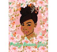 Pretty Brown Girl: Adult, Pre-Teen, Children, and Teenager Sketchbook, Painting Book, Drawing Book, and Journal.