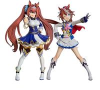 Pretty Derby Anime Figura de Juego Tokai Teio Daiwa Escarlata Figuras Piezas de repuesto 21/26 cm PVC Ornamento Estatua Modelo Juguete Recogida Regalo (Tokai Teio+Daiwa Scarlet)