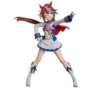 Pretty Derby Anime Figura de Juego Tokai Teio Daiwa Escarlata Figuras Piezas de repuesto 21/26 cm PVC Ornamento Estatua Modelo Juguete Recogida Regalo (Tokai Teio)