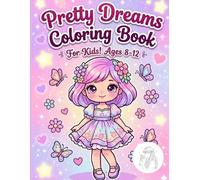 Pretty Dreams: Beautiful Women & Fashion Adult Coloring Book: A Relaxing Fashion & Beauty Coloring Book for Women and Girls
