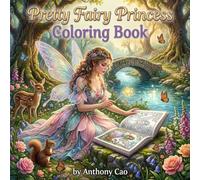 Pretty Fairy Princess Coloring Book