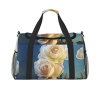 Pretty Flowers - Bolso bandolera de viaje para mujer y hombre, bolso de hombro, bolso de trabajo diario