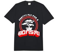 Pretty Fly For A Bonsai Cultura Japonesa Jardinero Bonsai Arte Comfort Colors Adult Heavyweight T-Shirt