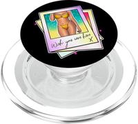 Pretty Girl Bikini Beach Ojalá estuvieras aquí Foto Vacaciones PopSockets PopGrip para MagSafe