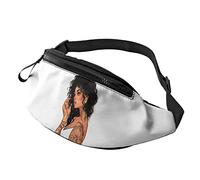 Pretty Girl Tatto Black Hair Fanny Pack Sport Casual Riñonera para Mujeres Hombres Moda