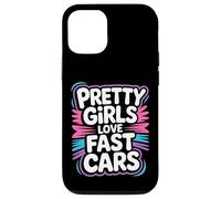 Pretty Girls Love Fast Cars Racer Driver Women - Carcasa para iPhone 12/12 Pro