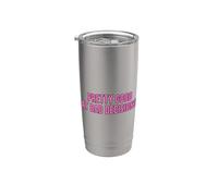 Pretty Good At Bad Decisions Vaso térmico de acero inoxidable de doble pared