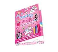 Pretty in Pink Colour and Scratch Book