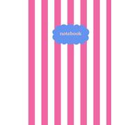 Pretty in Pink Notebook: A 6x9, 200-Page Lined Notebook for Notes, Brain Dumps, and Goal Planning - Pink & White Feminine Cover
