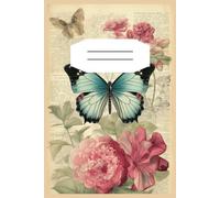 Pretty Journal Notebook: Great for Journaling, Reminders, Notes and More | 6x9 inches, 120 pages | Perfect for putting down Thoughts, Ideas, Impressions, at Home, the Office and On The Go