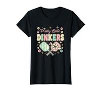 Pretty Little Dinkers - Equipo de Chicas con gráficos de Pickleball para Mujer Camiseta