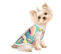 Pretty little mushrooms - Camiseta transpirable sin mangas para perros pequeños y gatos, suave, ligera y elegante