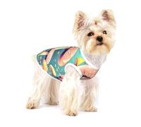 Pretty little mushrooms - Chaleco de algodón para perros pequeños, transpirable, suave y cómodo, para gatos y perros