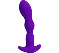 PRETTY LOVE - MASAJEADOR ANAL 12 MODOS VIBRACION LILA