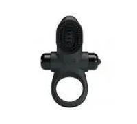 PRETTY LOVE - ANILLO VIBRADOR II PARA PENE NEGRO
