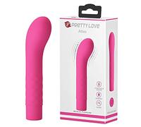 Pretty Love Atlas Mini-Vibrador del punto G Deep Rose Ø 3 x 14 cm