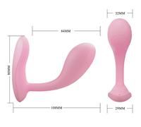PRETTY LOVE - BAIRD G-SPOT 12 VIBRACIONES RECARGABLE ROSA APP