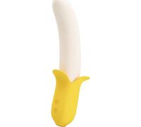 Pretty Love Banana Geek Super Power 7 Vibraciones Up&Down Silicona Negro