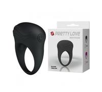 Pretty Love Bertram Anillo Vibrador Negro 1 ud