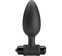 Pretty Love BI-040107 - Plug anal vibrador, 10 modos, negro