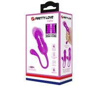 Pretty Love Callie Huevo Vibrador Recargable Morado - Diseño Elegante Para Placer Sensorial