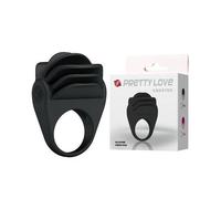 Pretty Love Chester Anillo Vibrador Negro 1ud